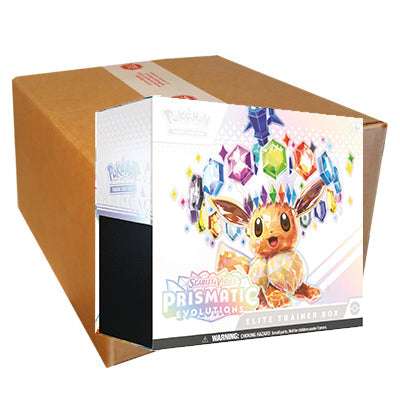 Pokémon TCG: Prismatic Evolutions Elite Trainer Box — Sealed Case