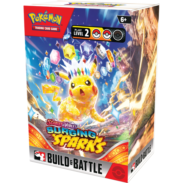 Pokémon TCG: Scarlet & Violet—Surging Sparks Build & Battle Box