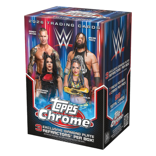 2026 Topps Chrome WWE Value Blaster Box