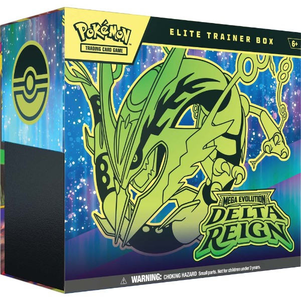Pokémon TCG: Mega Evolution — Delta Reign Elite Trainer Box — Sealed Case of 10 (Pre-Order)