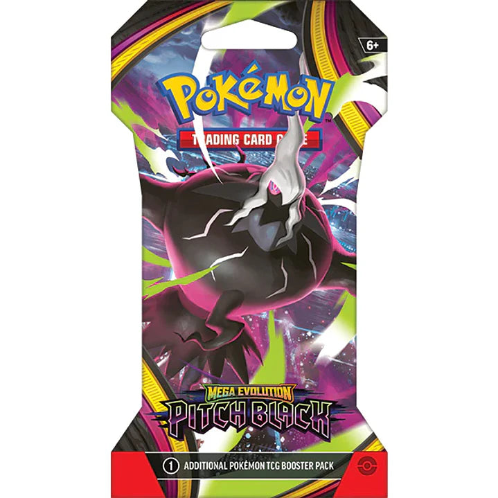 Pokémon TCG: Mega Evolution—Pitch Black Sleeved Booster