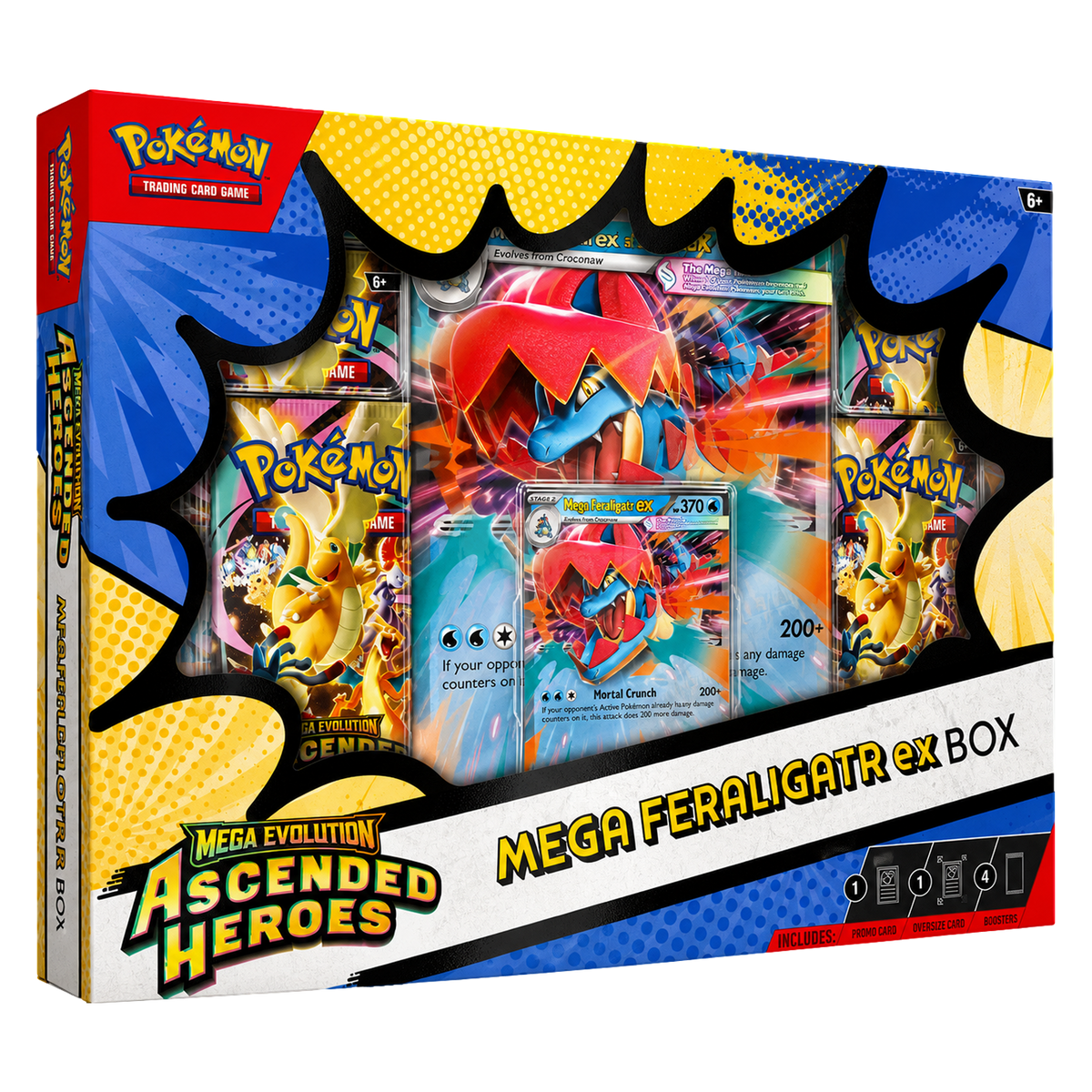 Pokémon TCG: Mega Evolution—Ascended Heroes Mega Feraligatr ex Box
