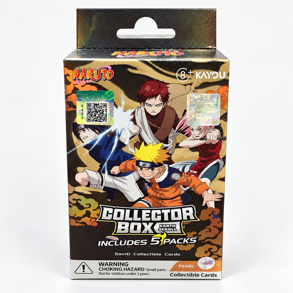 Naruto Kayou Collector Box — Earth Scroll (5 Packs)