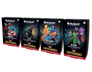 Magic The Gathering Marvel Super Heroes Commander Decks Set of 4