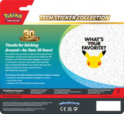 Pokémon TCG: 30th Celebration Tech Sticker Collection Alolan Exeggutor — back