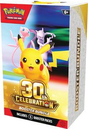Pokémon TCG 30th Celebration Booster Bundle sealed case of 25