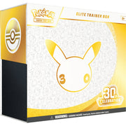 Pokémon TCG 30th Celebration Elite Trainer Box sealed case of 10