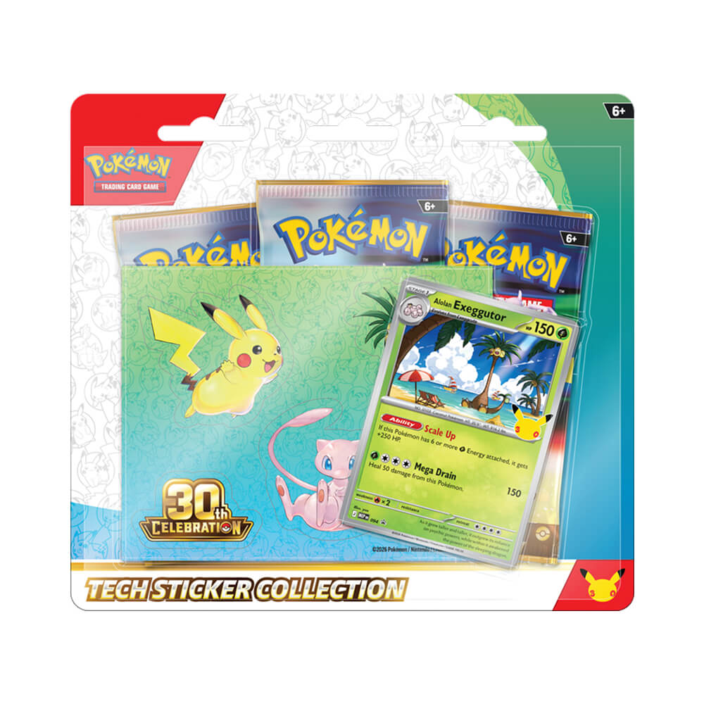 Pokémon TCG: 30th Celebration Tech Sticker Collection — Alolan Exeggutor