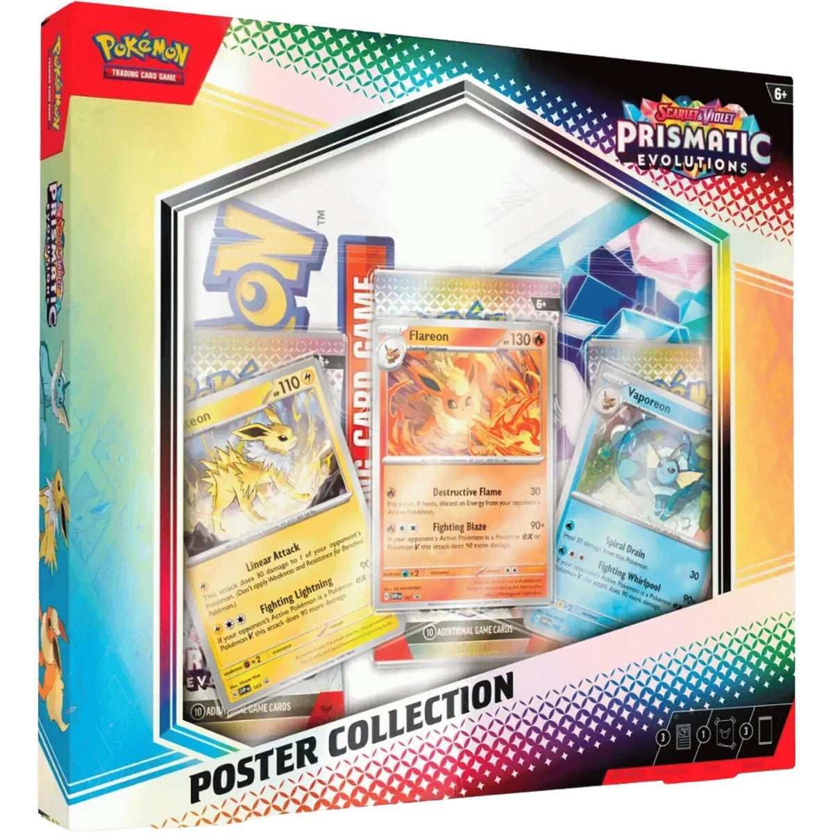 Pokémon TCG: Prismatic Evolutions Poster Collection — Sealed Case